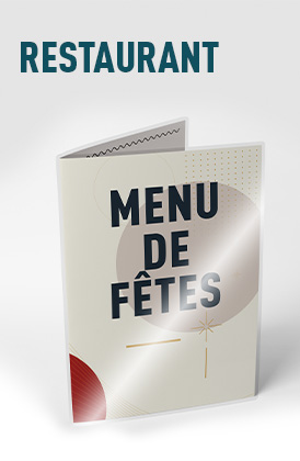 menus de restaurant 